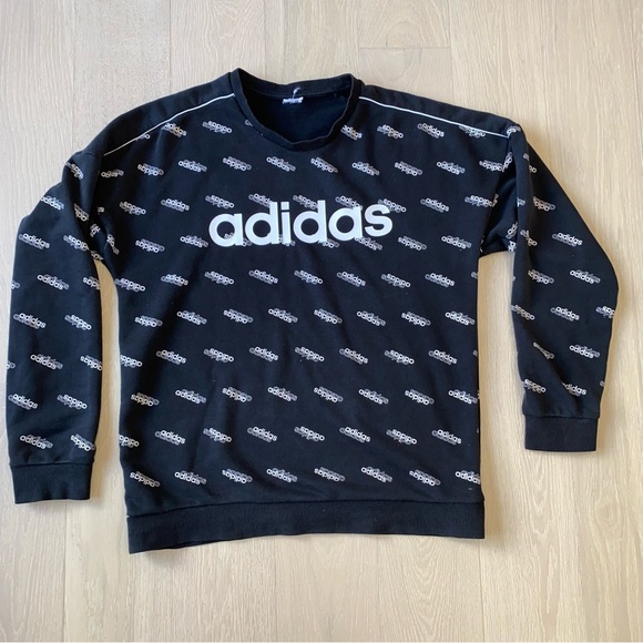 Adidas Favourites Crew Neck Sweatshirt men’s medium - Picture 2 of 7